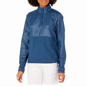 Adidas golf lightweight running jacket navy blue